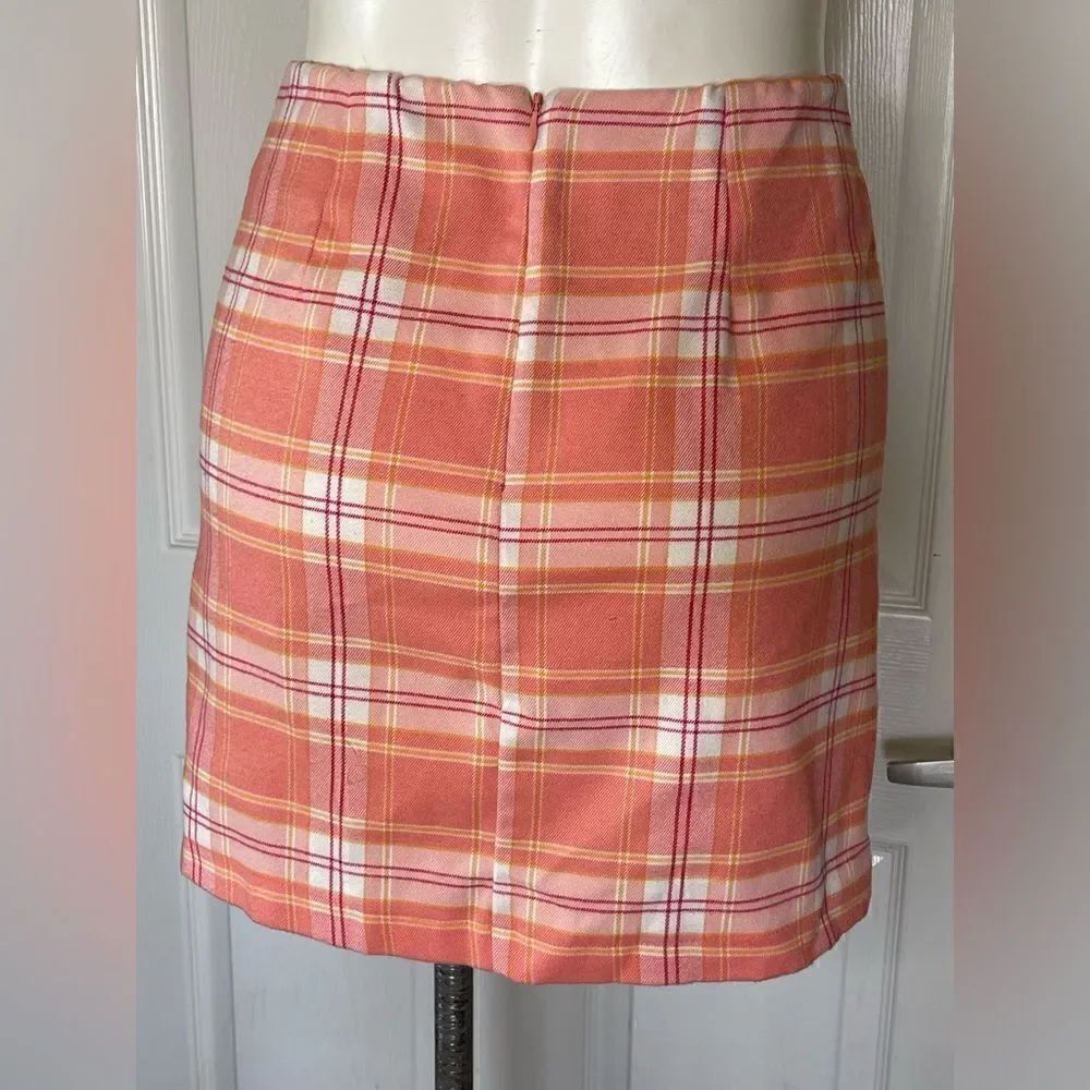 Wild fable plaid skirt size 8 - Picture 4 of 6